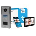 CAME BPT VRM Engravable 3-Way Digi Prox Video Flush Kit Black XTS 5IP