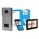 CAME BPT VRM Engravable 9-Way Video Surface Prox Kit &amp;amp; White XTS 5IP