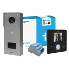 CAME BPT VRM S/S Engravable 8-Way Video Flush Prox Kit & Black Opales