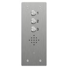 Bell VRP3 | 3 Call Button Flush Audio Entry Stainless Steel Panel