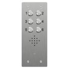 Bell VRP6-S | 6 Call Button Surface Audio Entry Panel