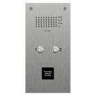 Bticino VRS, 2 button flush VR Audio panel (Prox. Cutout)