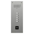 Bticino VRS, 5 button flush VR Audio panel (Prox. Cutout)