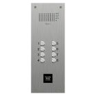 Bticino VRS, 8 button flush VR Audio panel (Prox. Cutout)