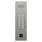 Bticino VRS, 13 button flush VR Audio panel (Prox. Cutout)
