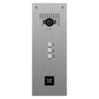 Bticino VRS, 3 button flush VR Video panel (Prox. Cutout)