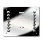 Entryphone 14 Button Laser Engraved Entrance Panel - Mirror (241x292)