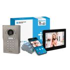 CAME BPT VRW S/S Windows 5-Way Video Flush Keypad Kit with White XTS 7