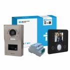 CAME BPT VRW S/S Windows 4-Way Video Flush Prox Kit with Black Opales