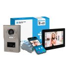 CAME BPT VRW S/S Windows 6-Way Video Flush Prox Kit with Black XTS 7