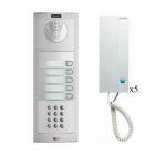 Fermax 5-Way VDS Skyline Audio Kit with Built-In Keypad