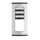 BPT HPP/3HNA | 3 Way Audio Targha Front Plate with Keypad Cut Out