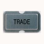 SRS Stainless Steel Engraved Name Plate With TRADE