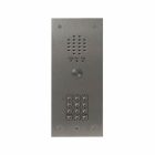Videx 1 Button Vandal Resistant Audio Panel + Codelock (138 Amp)