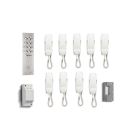 Bell 9 Way Vandal Resistant Audio Entry Kit with Flush Panel