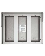 Bticino Wall Mounted Box with Hood for 9 Module Sfera Panel - Metal