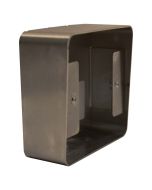SRS Stainless Steel Surface Mount Hood with Back Box (1 Gang)