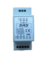 SRS 5 Amp Standard 2 Pole Relay - DIN Mount, 12/24V AC/DC