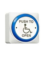 RGL white plastic, DDA push button with active 360 operation