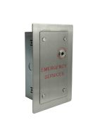 SRS Emergency Services Switch Housing - Flush with Mitred Bezel