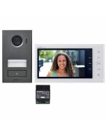 Aiphone Video Intercom Kit with JV-1MD, JV-DV and Power Supply