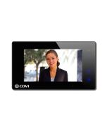 CDVI 7-inch Monitor with Wi-Fi and Mobile app, Black Finish