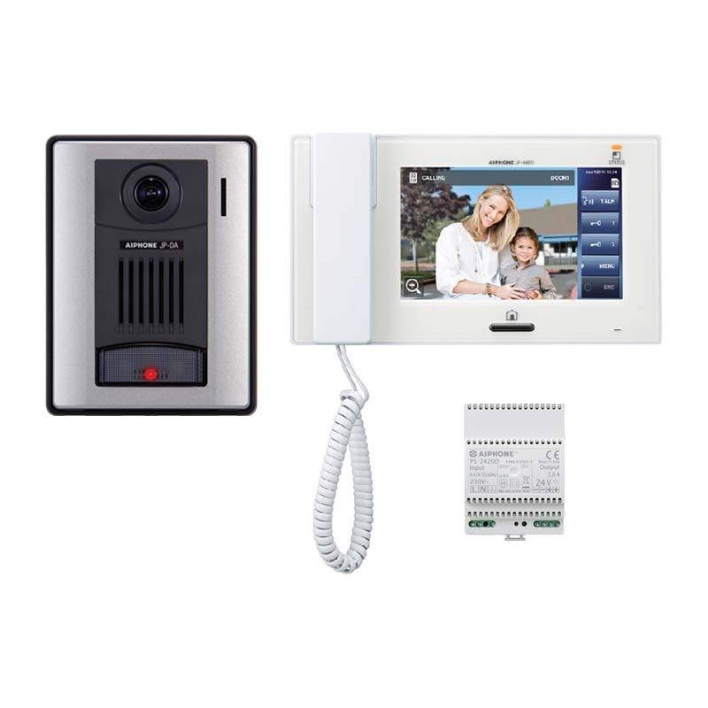 Aiphone JPS-4AED | 1 Way Video Kit With JP Series Colour Monitor