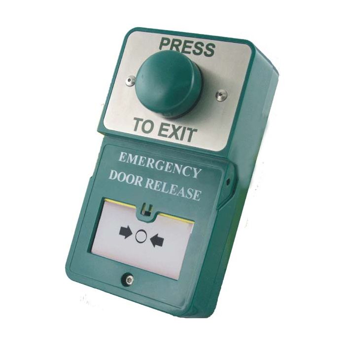 DRB-002NF-DR Architrave Door Release Exit Button