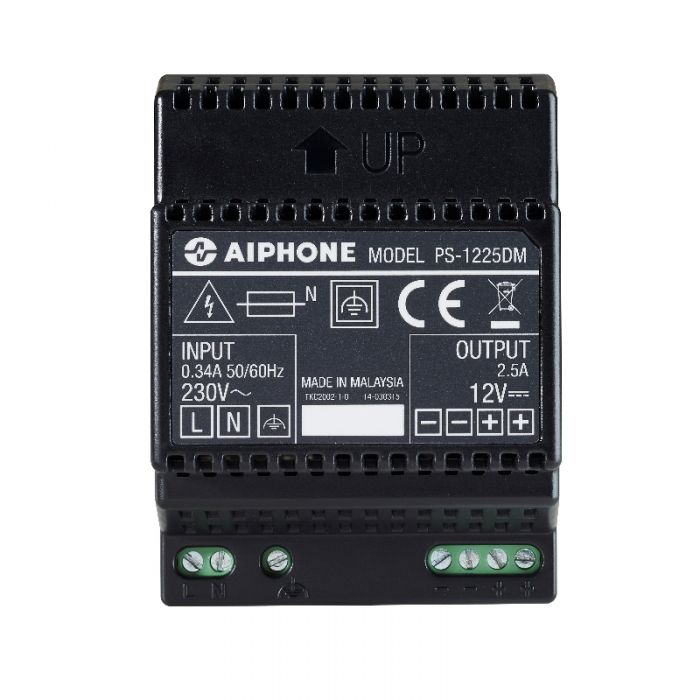New Aiphone PS-1225VL 12V DC Power Supply 2.5 A 