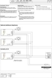 SDK audio kit wiring diagram (7801 panel)