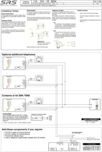 SDK audio kit wiring diagram (7D6S panel)