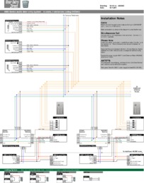 SRS audio installation diagram.  n way, n entrances using AK5343 relay