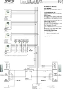 SRS slimline 6 wire video diagram - 2 entrance