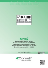 Comelit SK9020 manual