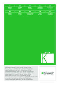 Comelit Technical Manual for VIP KIT Art. 8511I, 8511IM, 8512IM, 8513IM