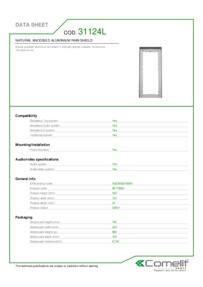 Comelit 3112/4L data sheet