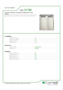 Comelit 31166 data sheet