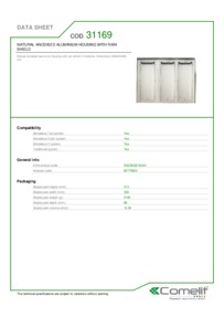 Comelit 31169 data sheet