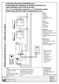 Videx 4000 Series Wiring Diagram