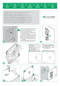 Comelit 6711W Instructions