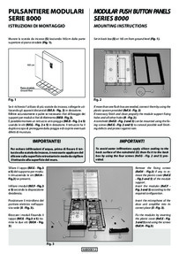 Videx 8000 Series Frames instructions