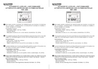 Fermax instructions for VDS light/buzzer activator Art. 2438