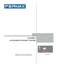 Fermax installation manual for cityline proximity reader Art. 6992