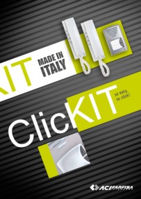 Farfisa brochure for ClicKit line kits