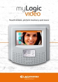 Farfisa brochure for MyLogic video receivers