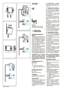 BPT installation instructions for AC/300