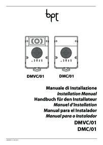 Installation instructions for DMC/01 & DMVC/1
