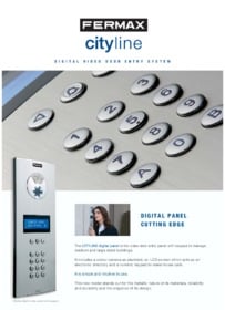 Fermax Cityline digital panel brochure