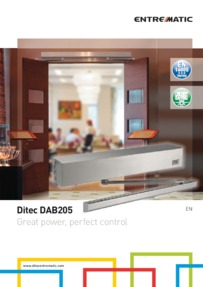 Ditec DAB205 brochure