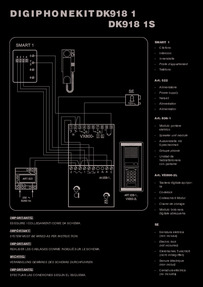Videx DK918-1 - 1 way audio codelock kit (4+n) - Installation Guide